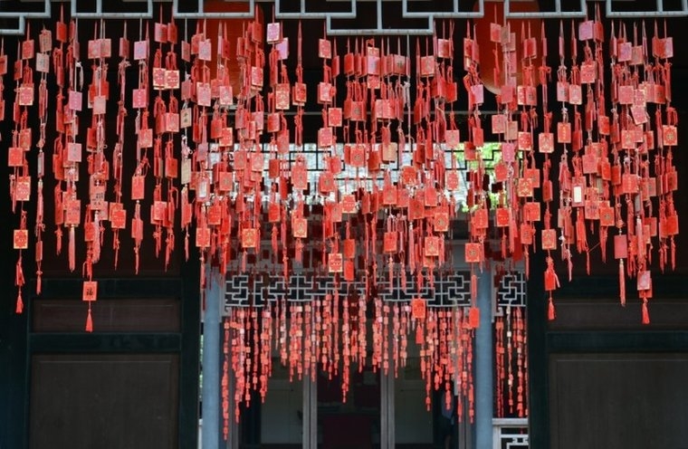 Tongli (Suzhou)-preghiere votive-  2013