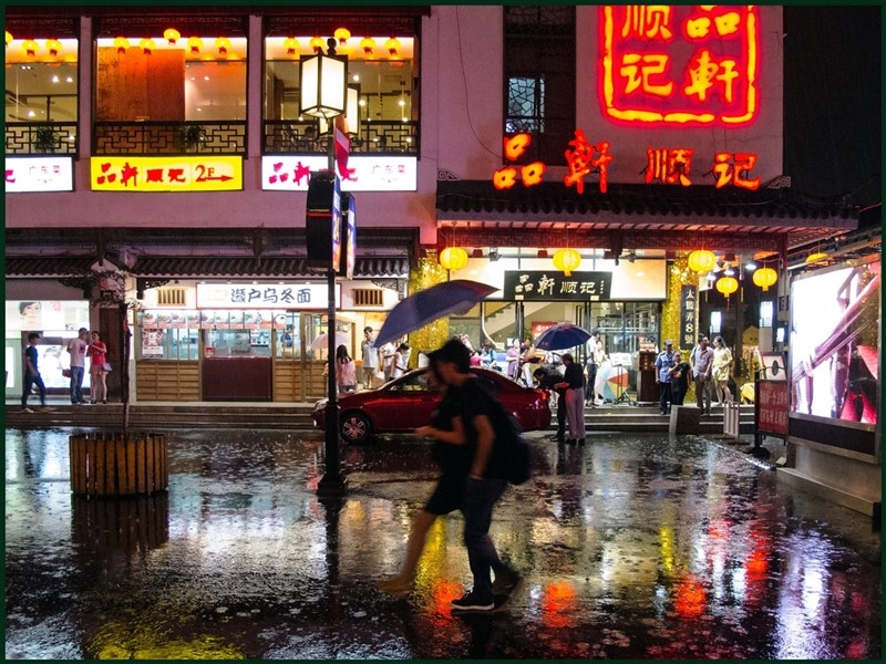 Suzhou 2013, pioggia